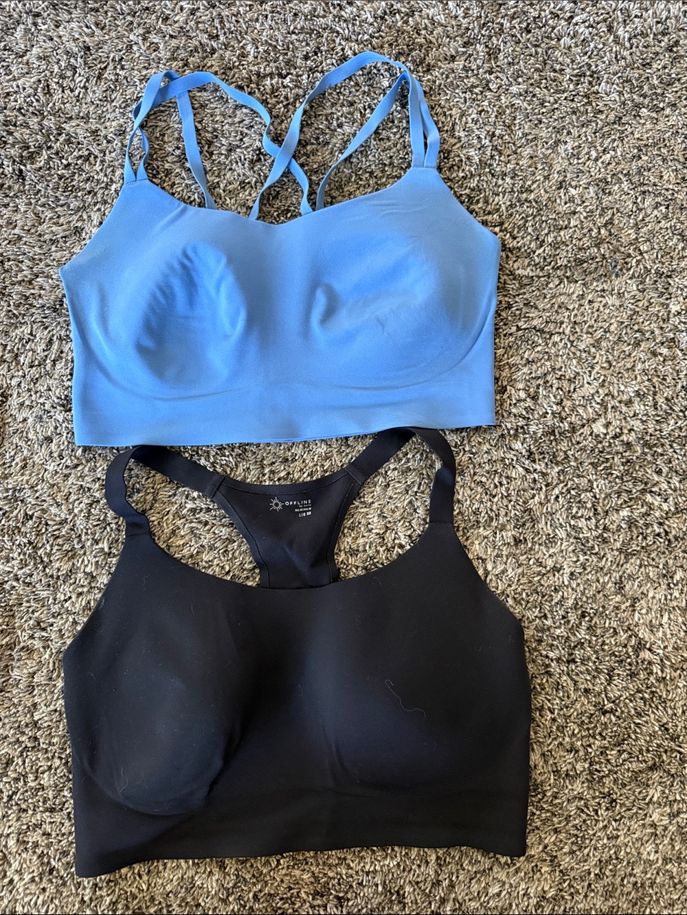 Aerie sports bra with light built in padding